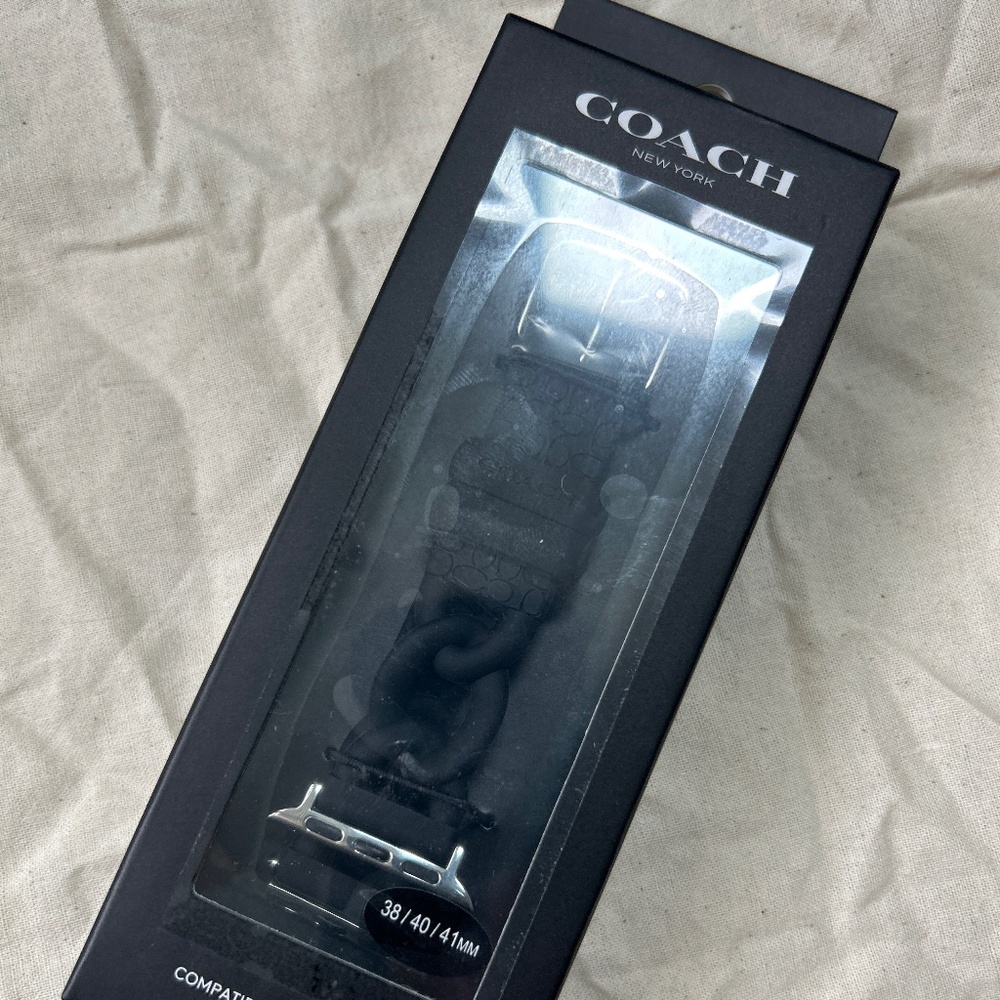 Coach Apple Watch Band